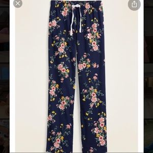 Old Navy Poplin Floral Pajama Pants